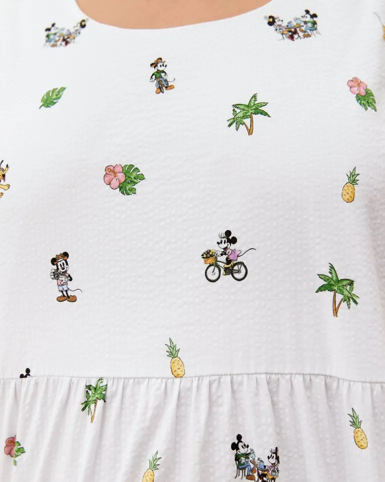 Disney Nova Wave Beach Cruiser Midi Dress