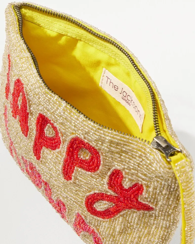 Happy Hour Beaded Clutch