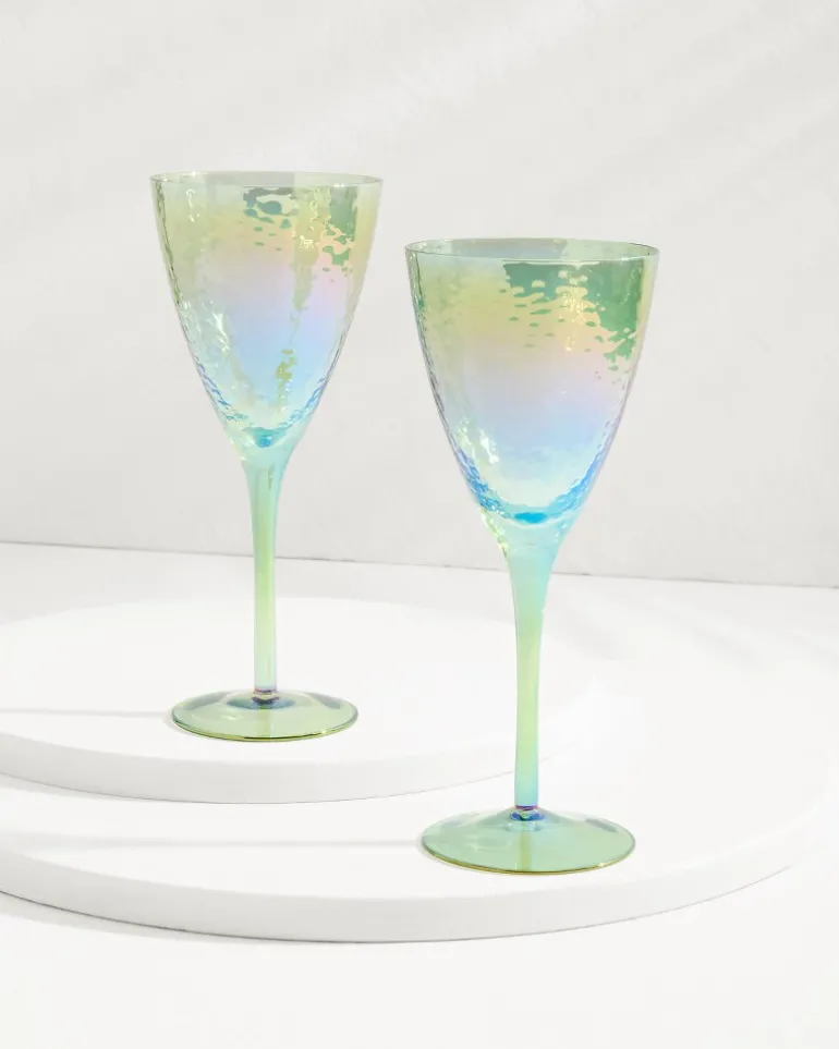Luster Wine Glasses — Set of 2