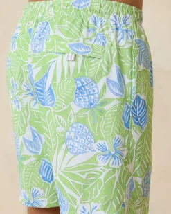 Naples Pineapple Hideaway 6-Inch Swim Trunks