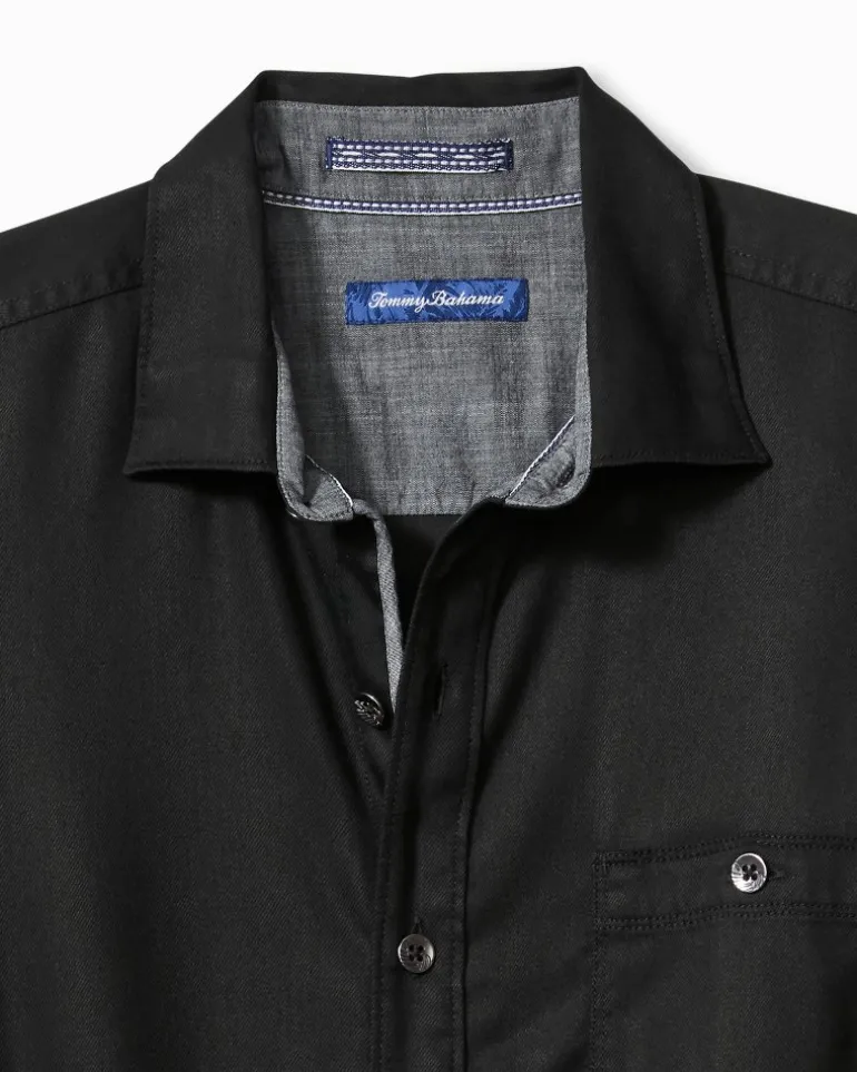 Ocean Wash Twill Long-Sleeve Shirt